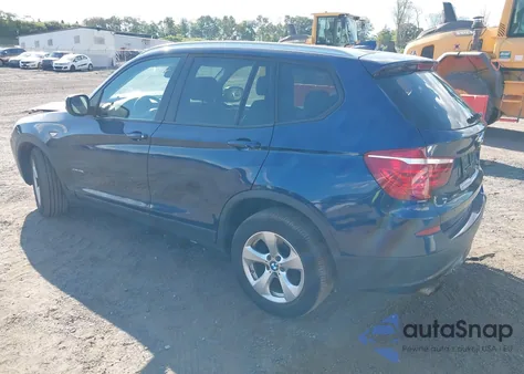 2011 BMW X3 xDrive28I from USA, damaged, VIN 5UXWX5C5XBL714230